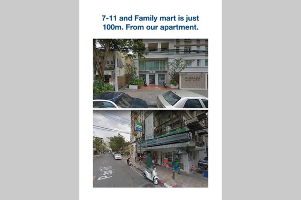 P1 Silom Pan Large Room Full Kitchen Wifi 4-6Pax Bangkok Exteriér fotografie