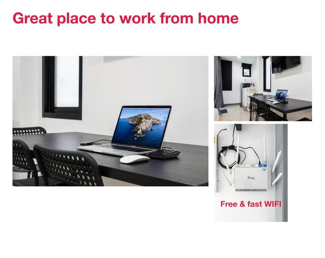 P1 Silom Pan Large Room Full Kitchen Wifi 4-6Pax Bangkok Exteriér fotografie